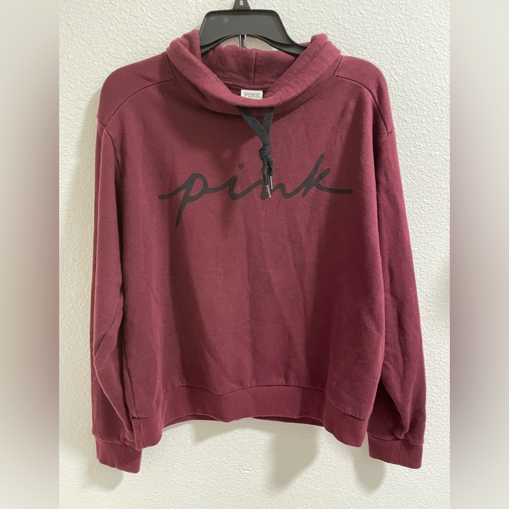 PINK Victoria's Secret Maroon Sweatshirt
